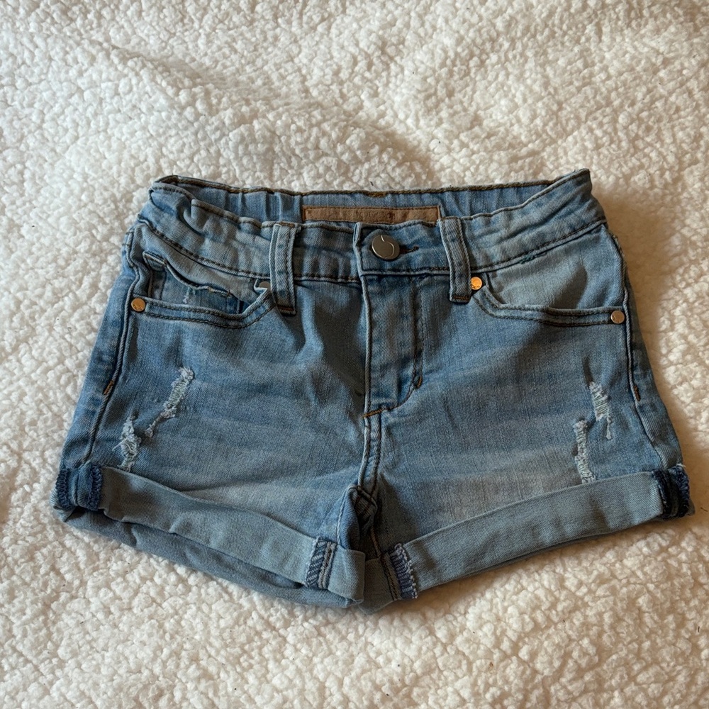Joe's Jeans Girls Light Blue Jean Shorts size 10.